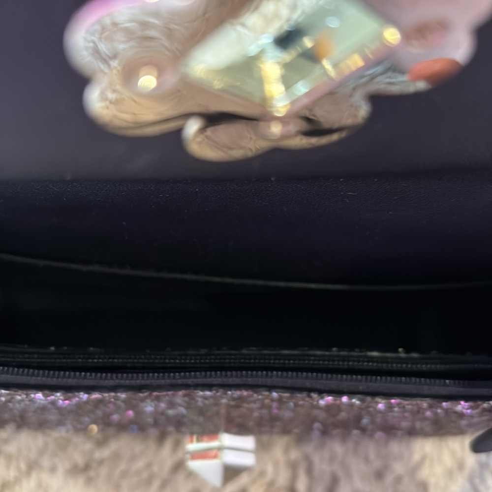 Kate Spade Odette Silver Glitter Mini bag - Picture 5 of 7